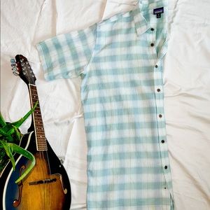 Mens Short Sleeve Patagonia Button Down